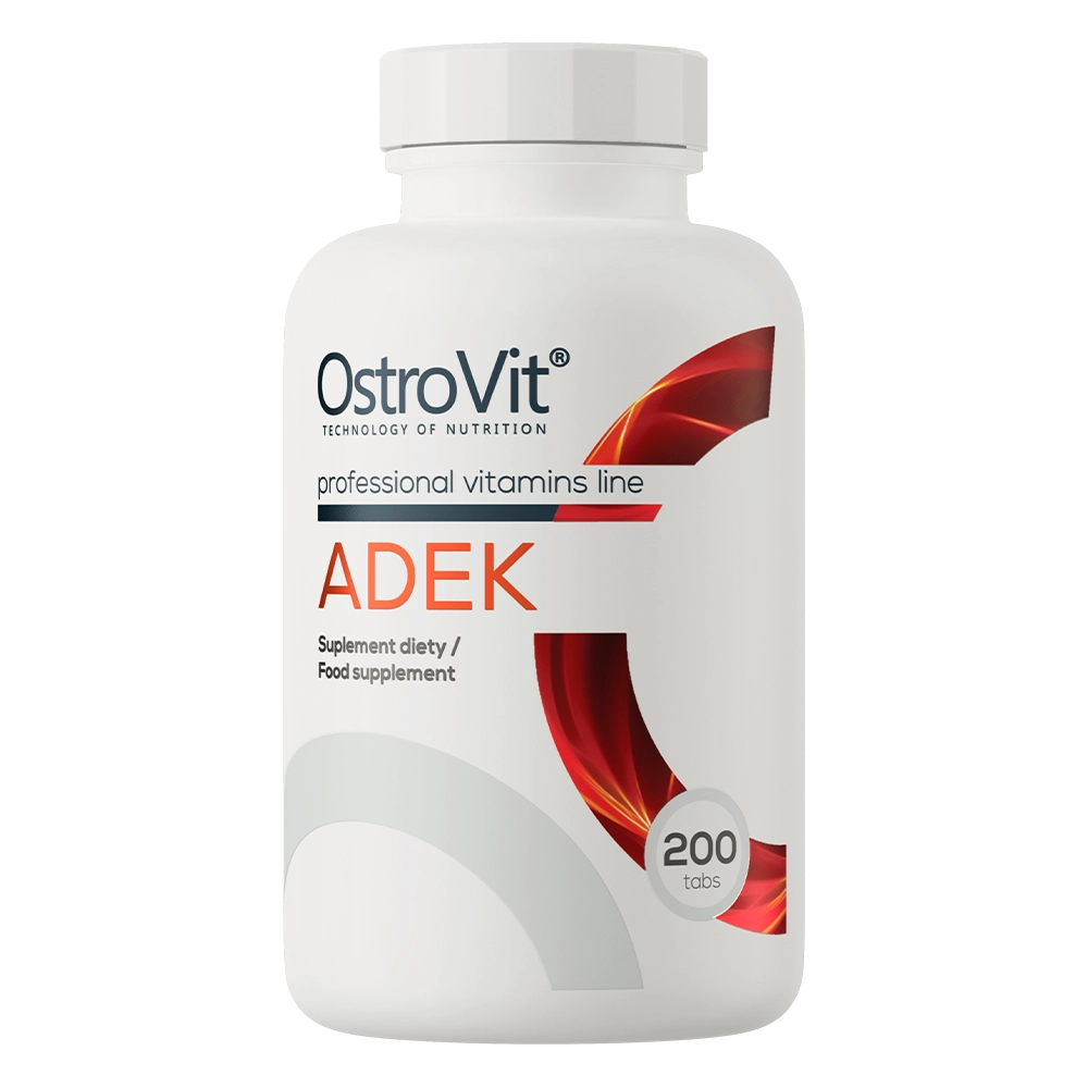 ADEK | Vitamine A, D, E en K | 200 Tabletten | 200 Porties | OstroVit