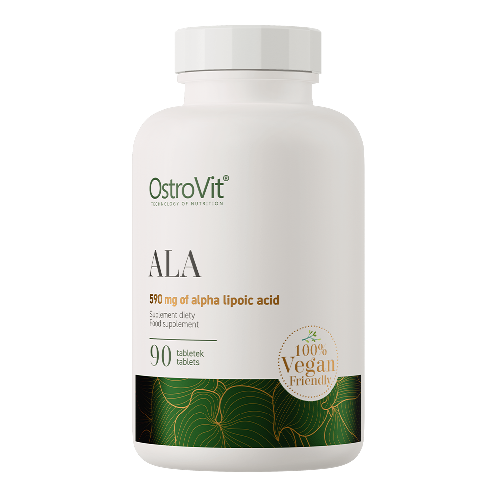 ALA VEGE – 90 vegan tabletten, 590 mg ALA | OstroVit