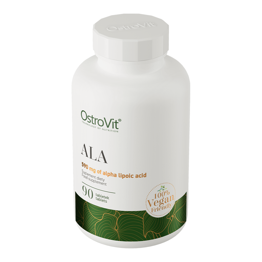 ALA VEGE – 90 vegan tabletten, 590 mg ALA | OstroVit