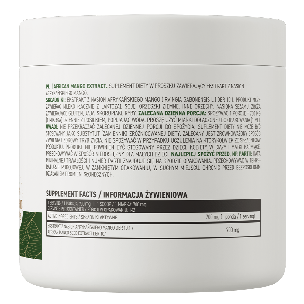 African Mango | Extract | 100 g | Poeder | Natural | OstroVit