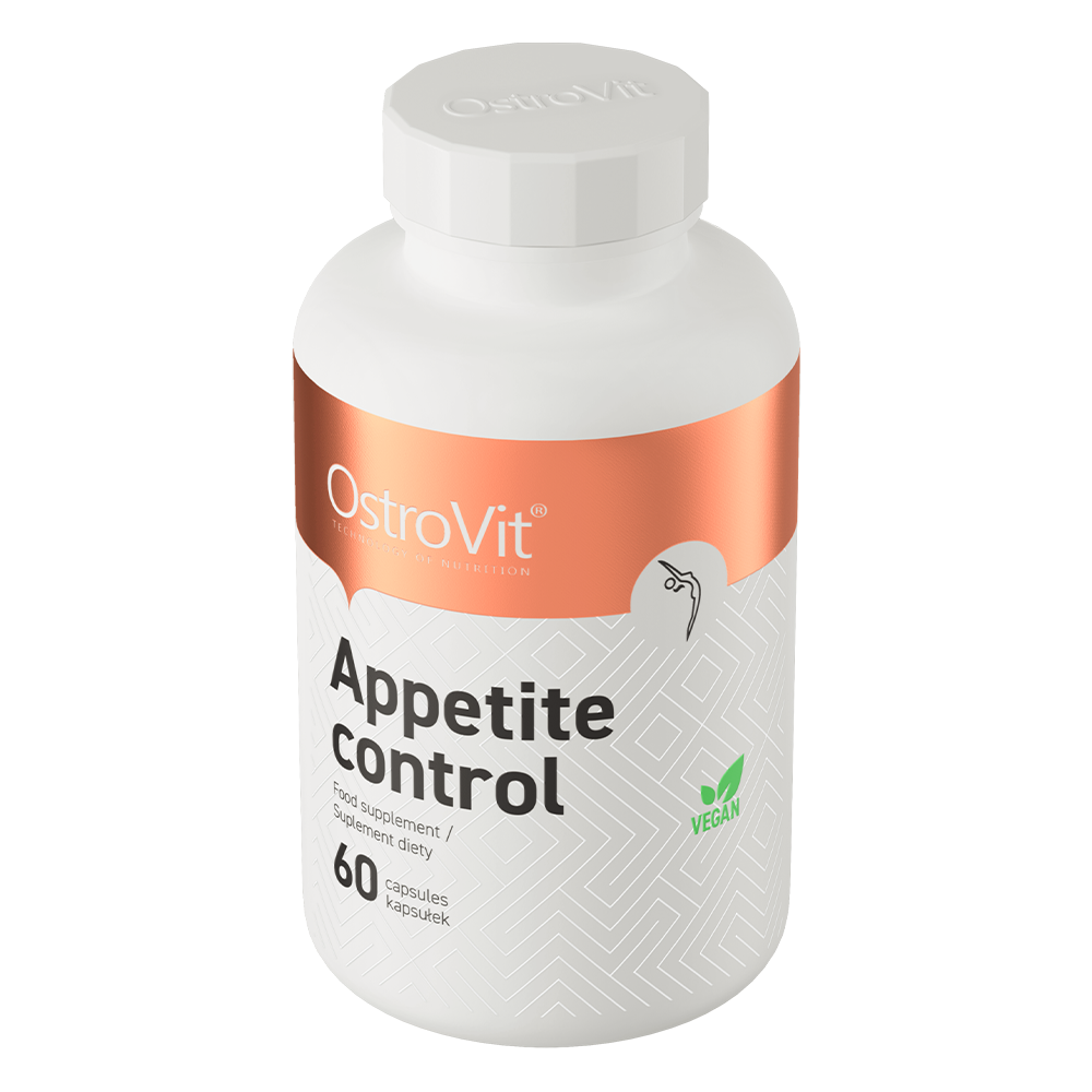 Appetite Control – 60 vegan capsules, Chroom + B12 | OstroVit