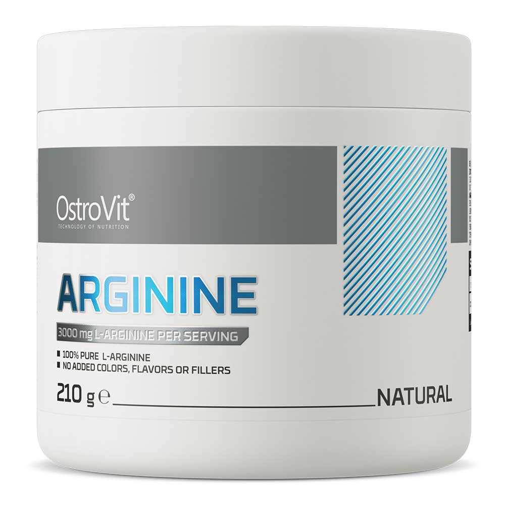 Arginine – 210 g poeder, 3 g L‑arginine per portie (70 porties) | OstroVit
