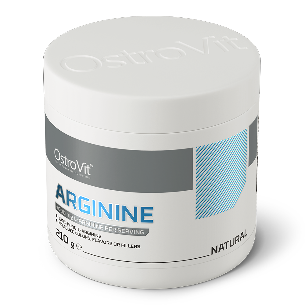 Arginine – 210 g poeder, 3 g L‑arginine per portie (70 porties) | OstroVit