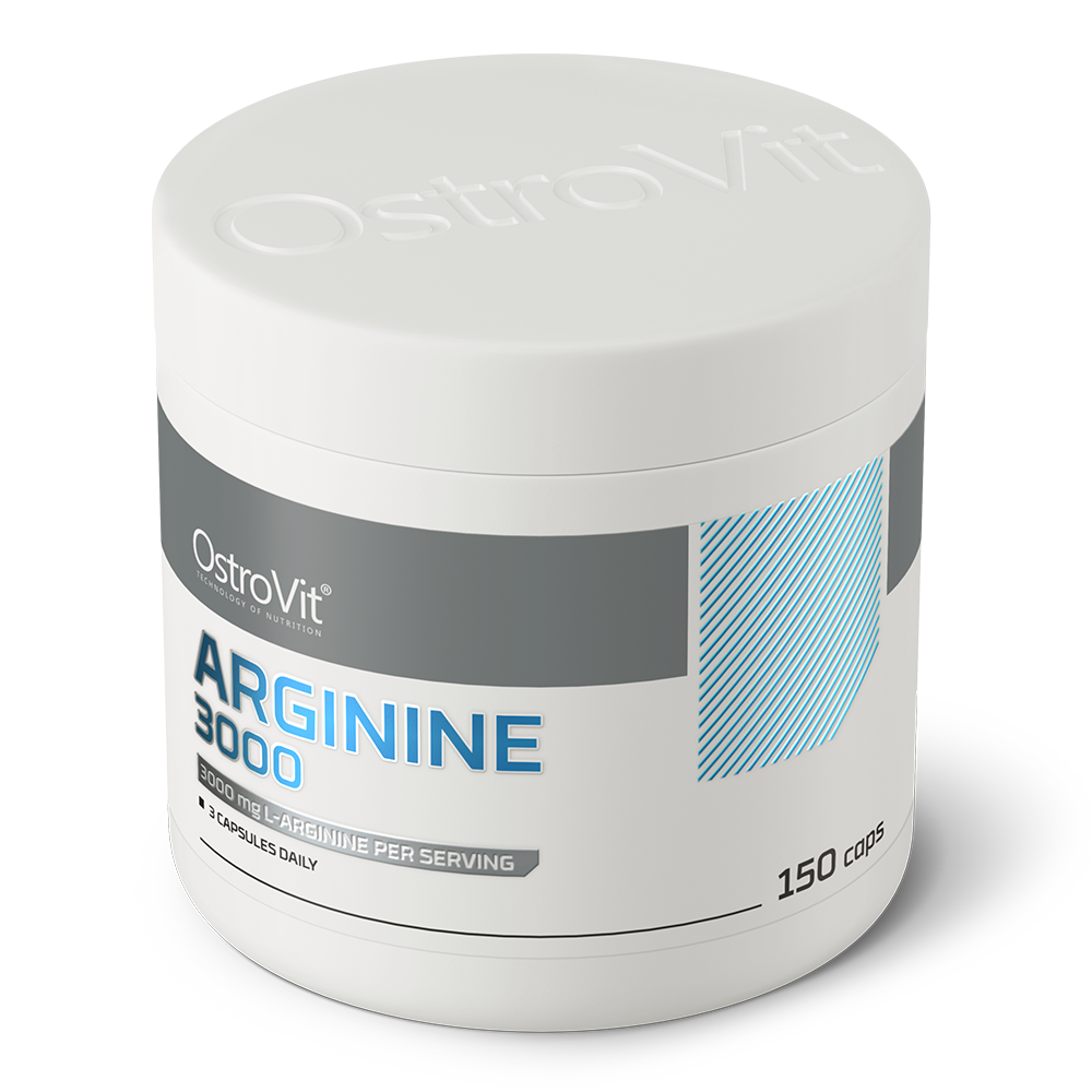 Arginine 3000 mg – 150 capsules, 50 porties | OstroVit