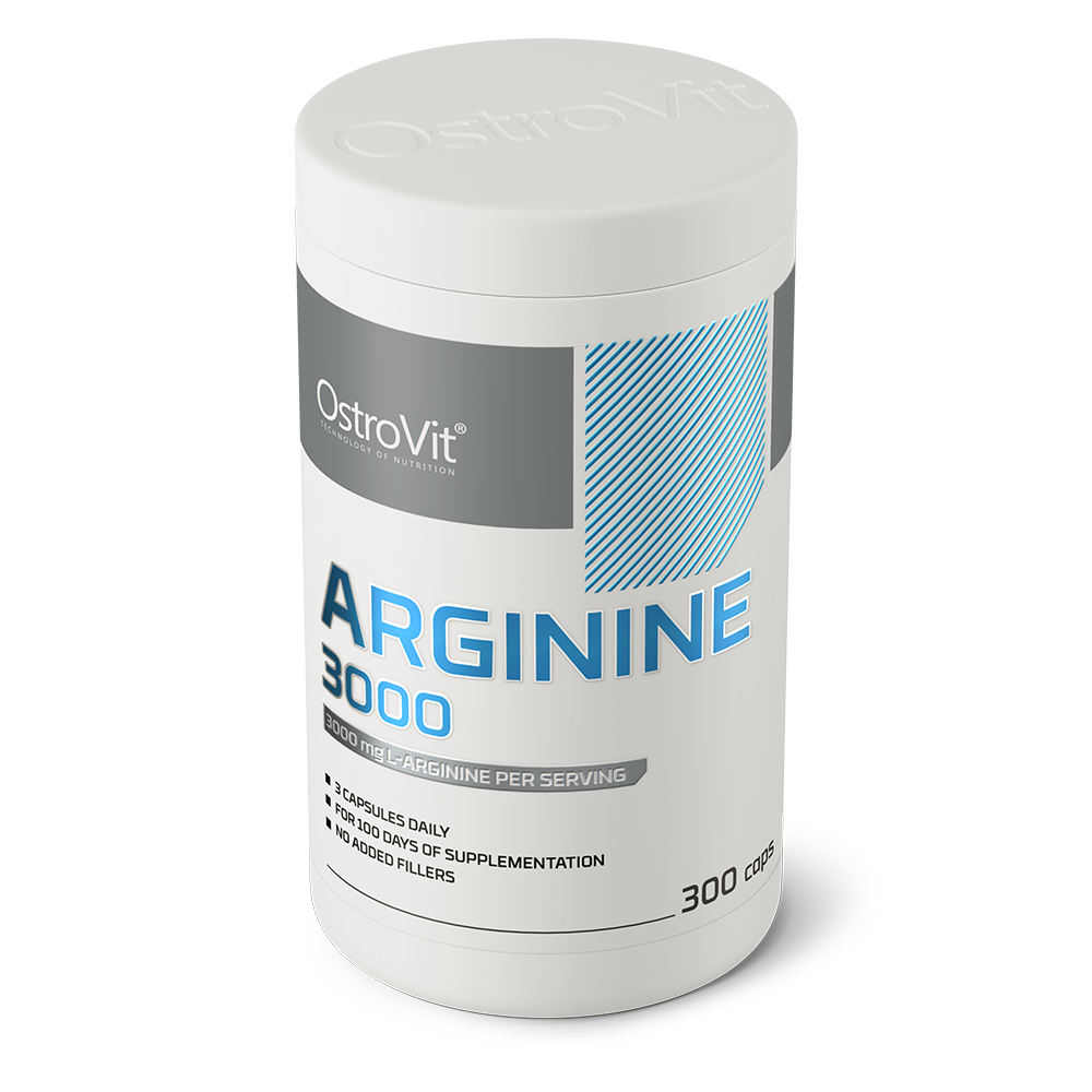 Arginine | 3000 mg | 300 Capsules | OstroVit