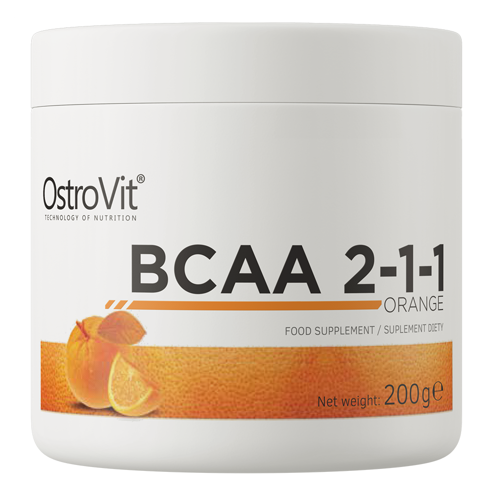 BCAA 2-1-1 | 200 g | Sinaasappel | OstroVit