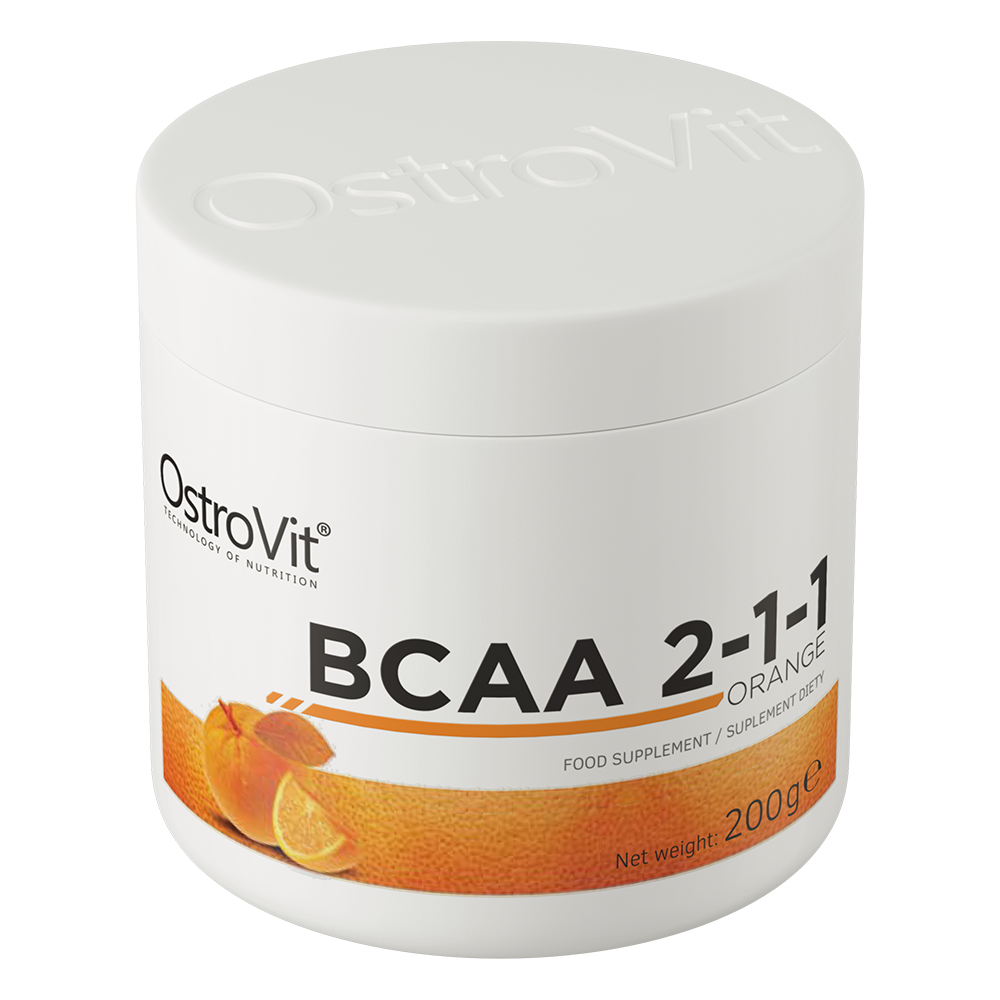 BCAA 2-1-1 | 200 g | Sinaasappel | OstroVit