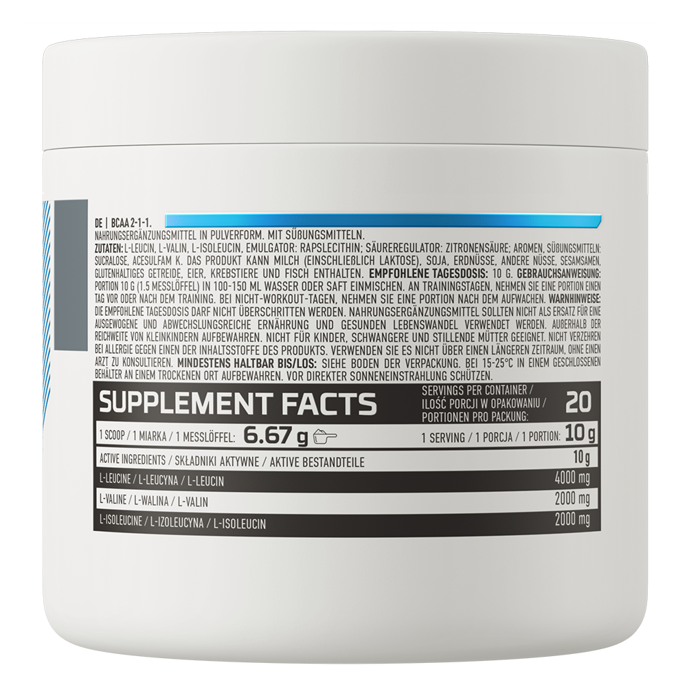 BCAA 2-1-1 | 200 g | Orange | OstroVit