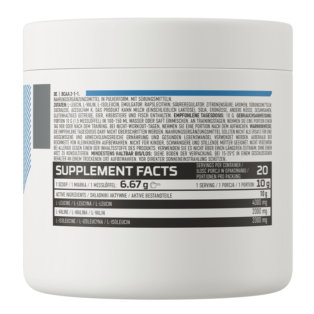 BCAA 2-1-1 | 200 g | Pure Natural | OstroVit