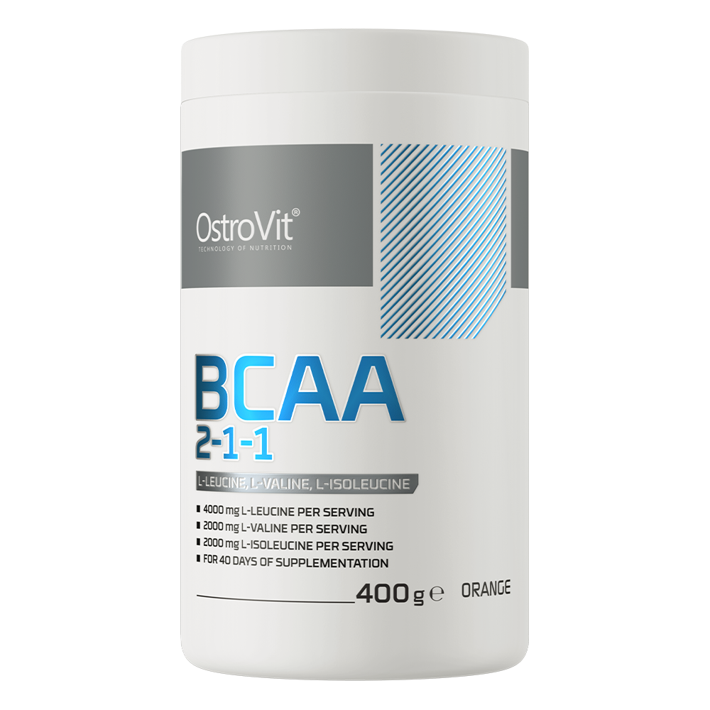 BCAA 2-1-1 | 400 g | Sinaasappel | OstroVit