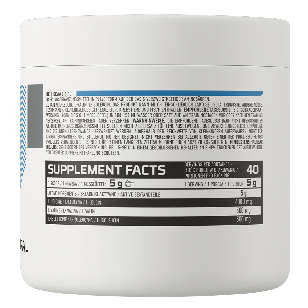 BCAA 8-1-1 | 200 g | Supreme Pure Natural | OstroVit