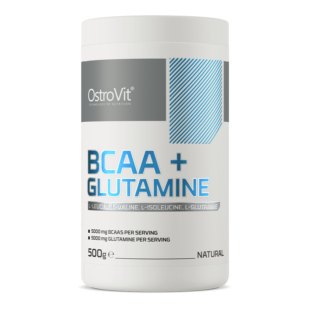BCAA + Glutamine | 500 g | Supreme Pure Natural | OstroVit