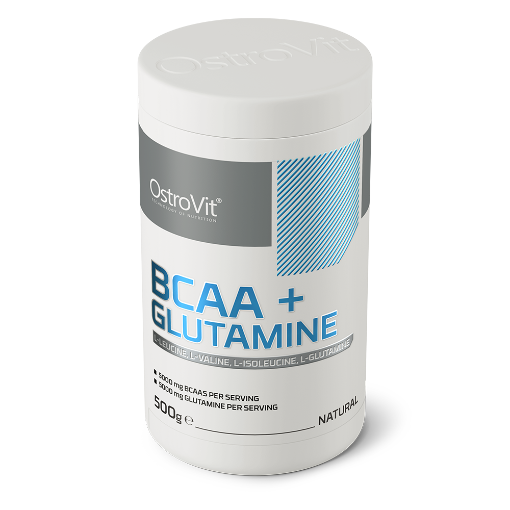 BCAA + Glutamine | 500 g | Supreme Pure Natural | OstroVit