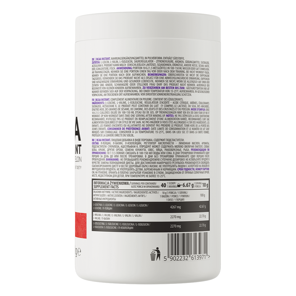 BCAA Instant | 2-1-1 | 400 g | Sappige Watermeloen | OstroVit