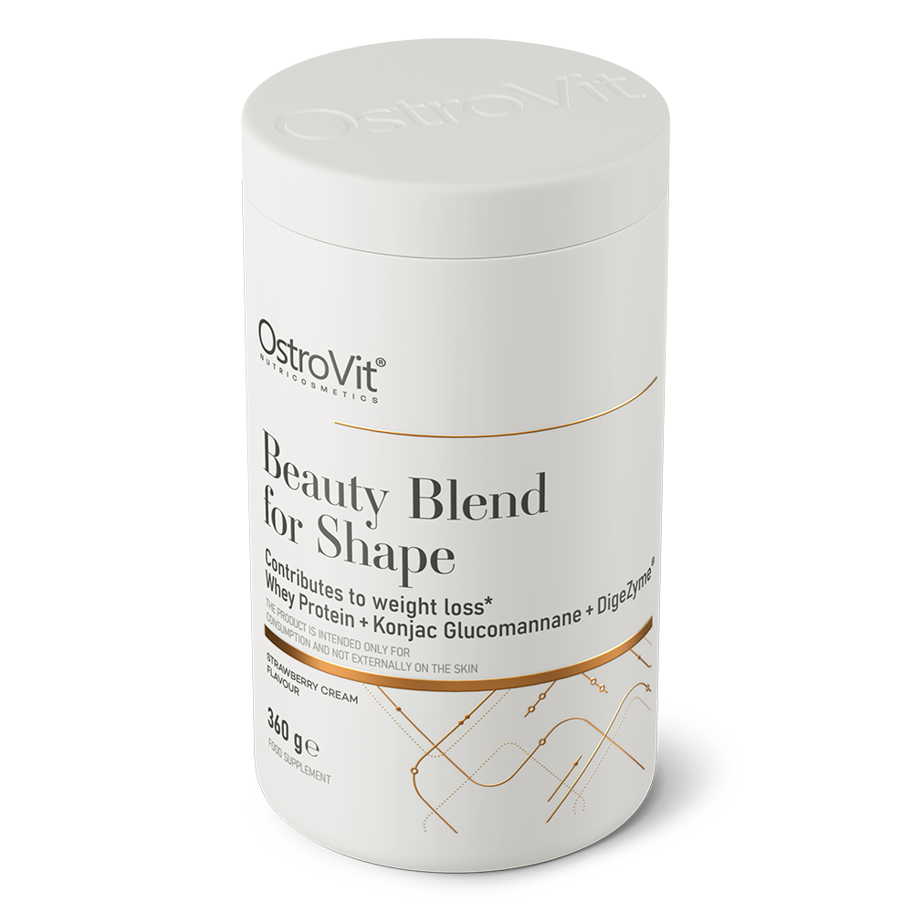 Beauty Blend | Voor Shape | 360 g | Romige Aardbei | OstroVit