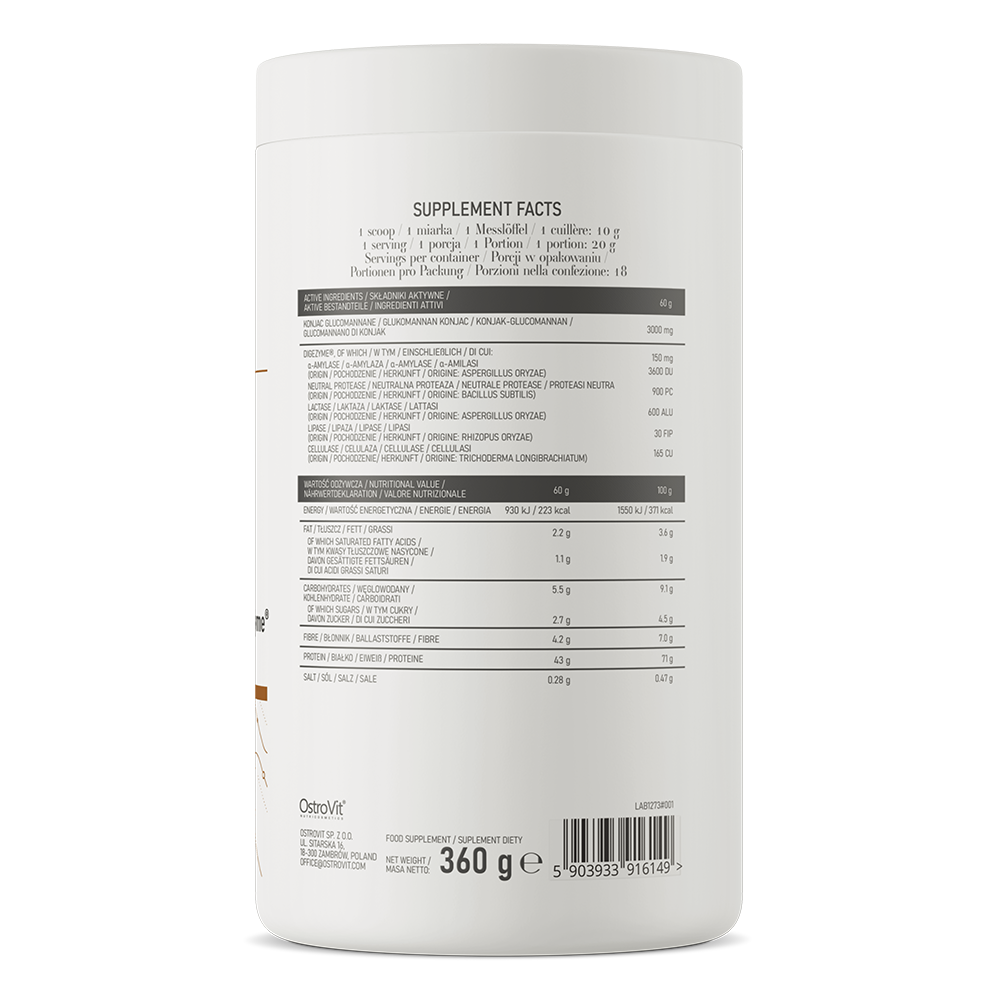 Skønhedsblanding | For form | 360 g | Cremet jordbær | OstroVit