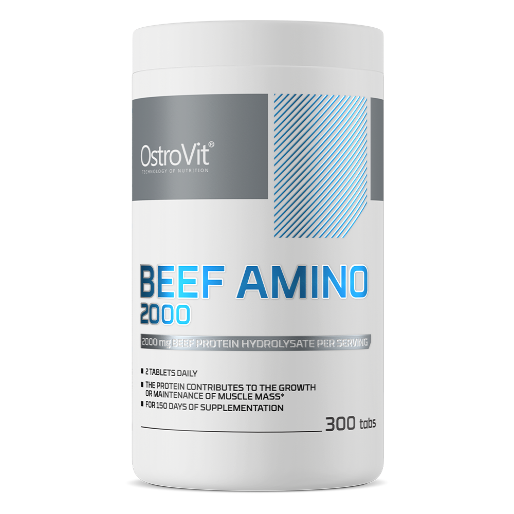 Beef Amino | 2000 mg | 300 Tablet | OstroVit