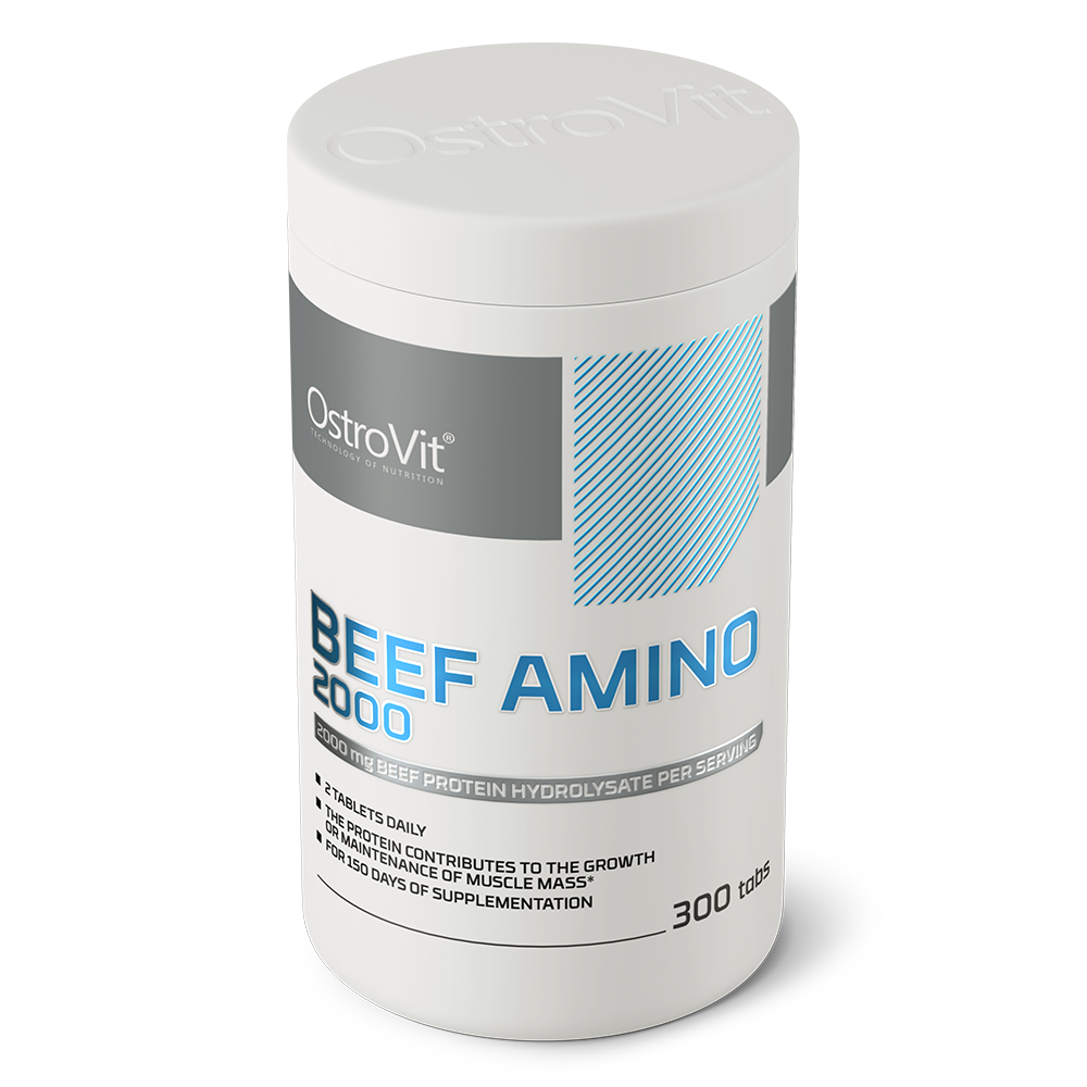 Beef Amino | 2000 mg | 300 Tablet | OstroVit