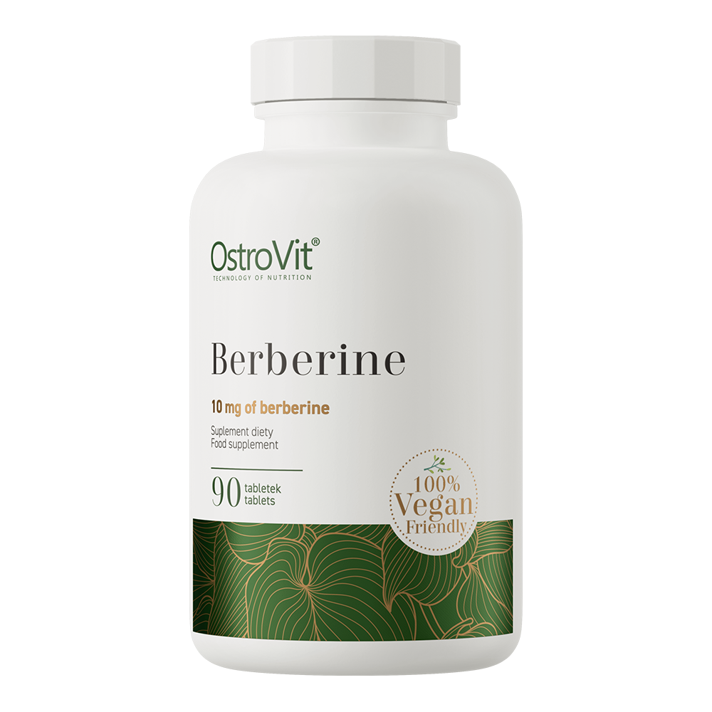 Berberine VEGE – 90 tabletten, vegan | 500 mg berberis‑extract | OstroVit