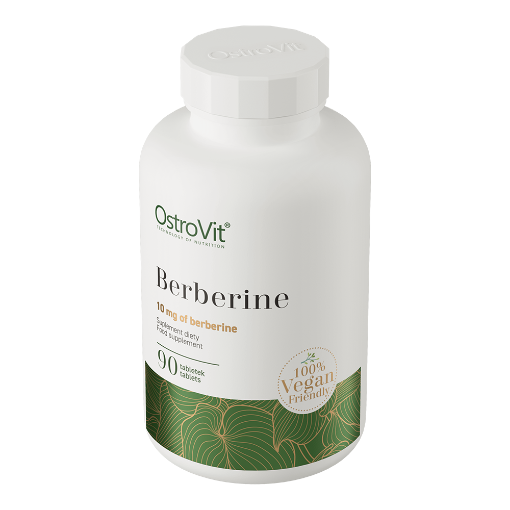 Berberine VEGE – 90 tabletten, vegan | 500 mg berberis‑extract | OstroVit