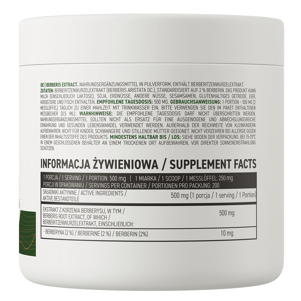 Berberis Extract | Poeder | Vegan | 100 g | Natural | OstroVit