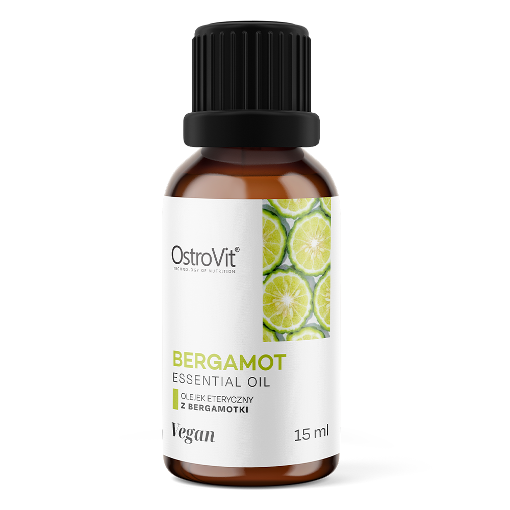Bergamot Essential Oil – 15 ml, 502 doses, Vegan | OstroVit
