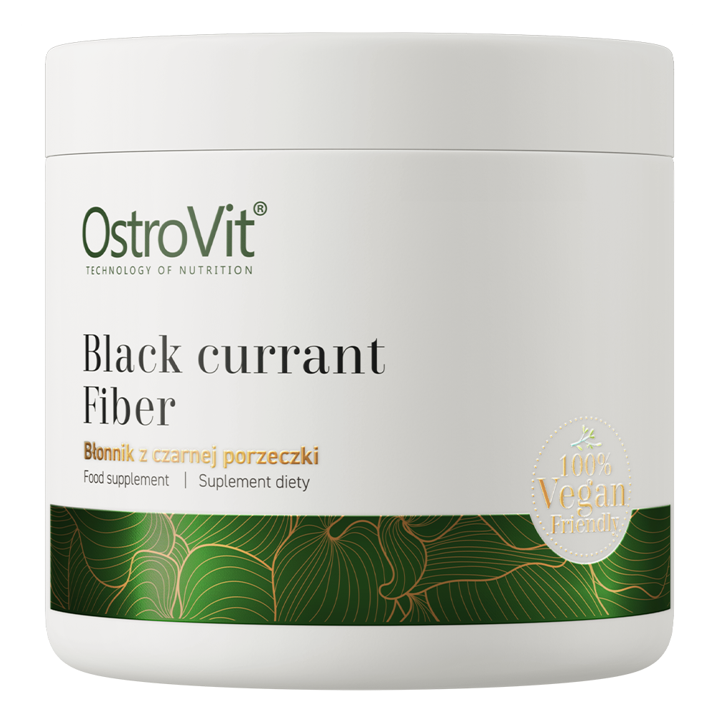 Black Currant Fiber | Zwarte Bessen | Vezel | Vegan | 150 g | OstroVit