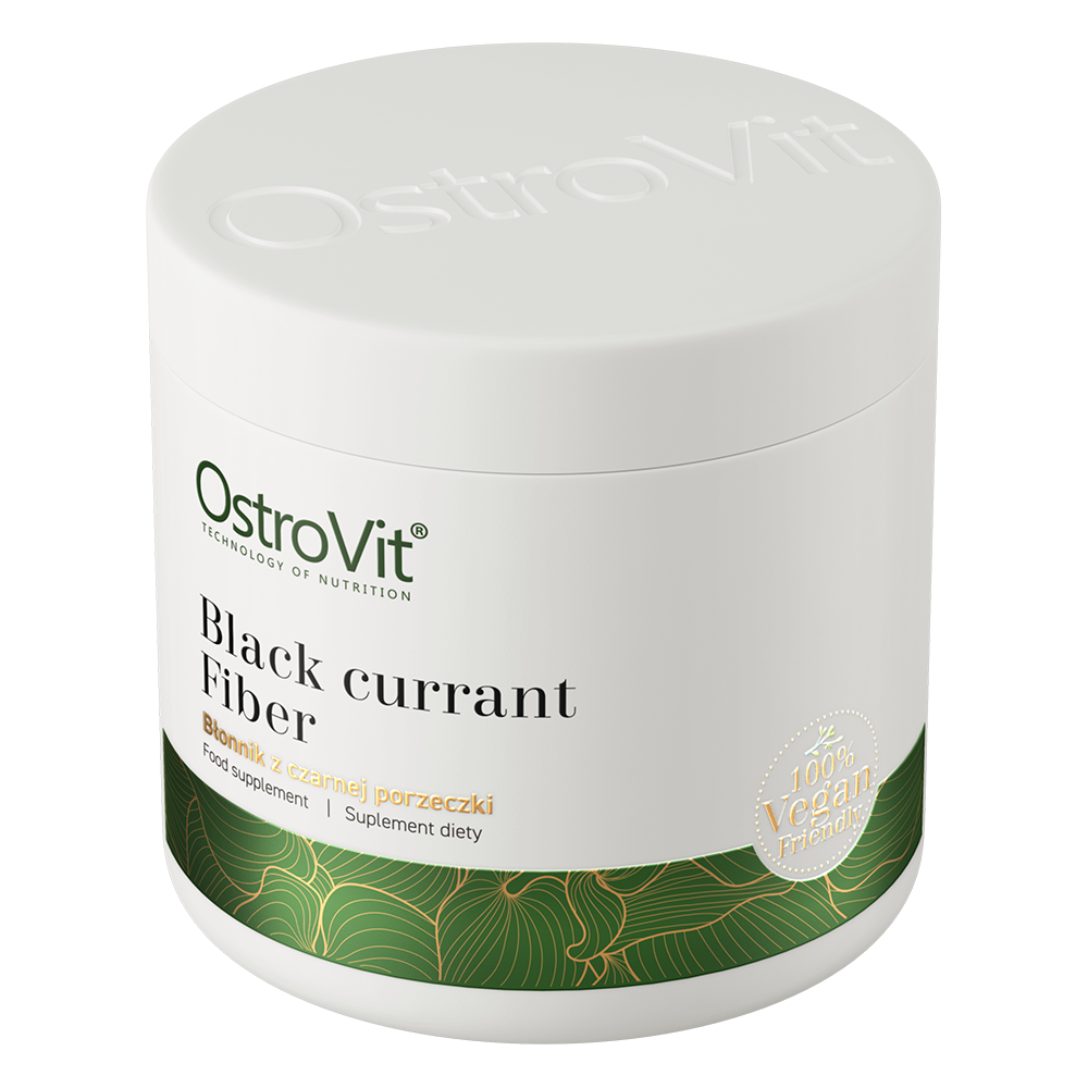 Black Currant Fiber | Zwarte Bessen | Vezel | Vegan | 150 g | OstroVit