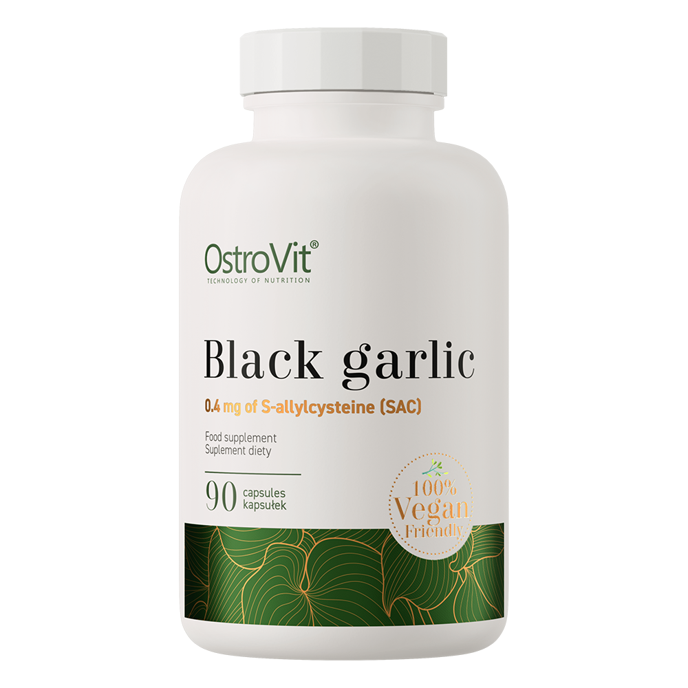Zwarte Knoflook | Vegan | 90 Capsules | 400 mg | OstroVit