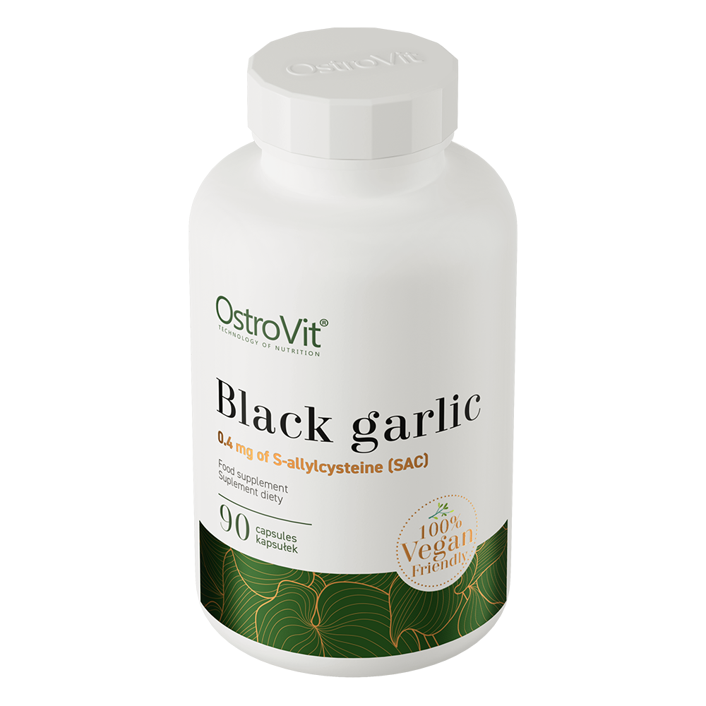 Zwarte Knoflook | Vegan | 90 Capsules | 400 mg | OstroVit
