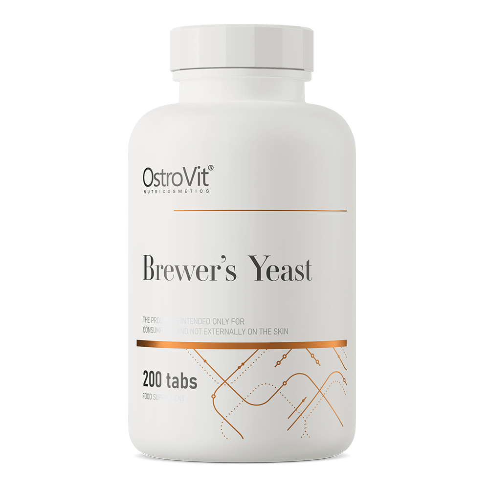 Brewer's Yeast | Biergist | Brouwersgist | Vegan | 200 Tabletten | OstroVit
