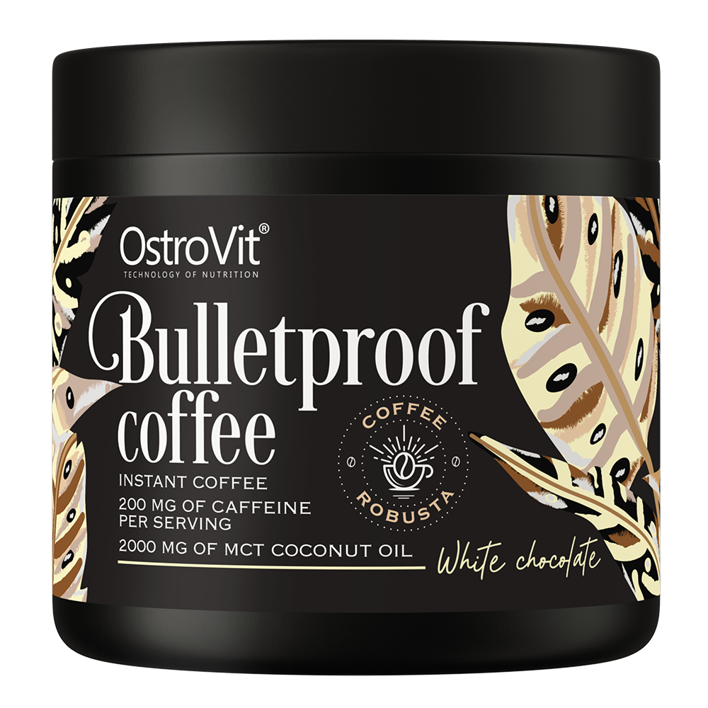 Bulletproof Coffee | Caffeine | 150 g | Witte Chocolade | OstroVit