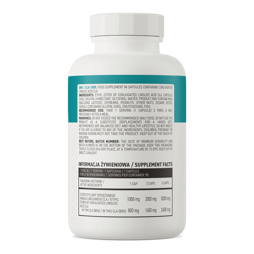 CLA | 1000 mg | 90 Capsules | OstroVit