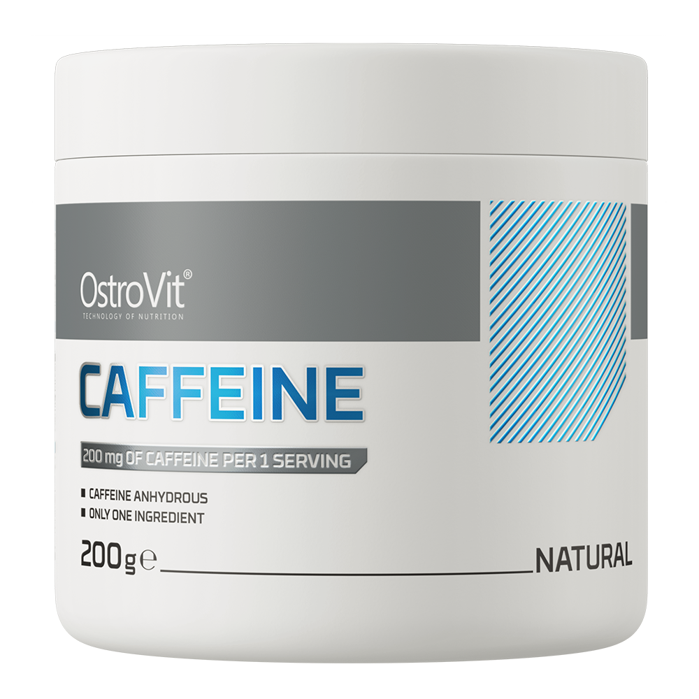 Caffeine Powder – 200 g, 200 mg per portie | OstroVit