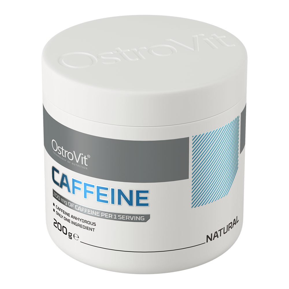 Caffeine Powder – 200 g, 200 mg per portie | OstroVit