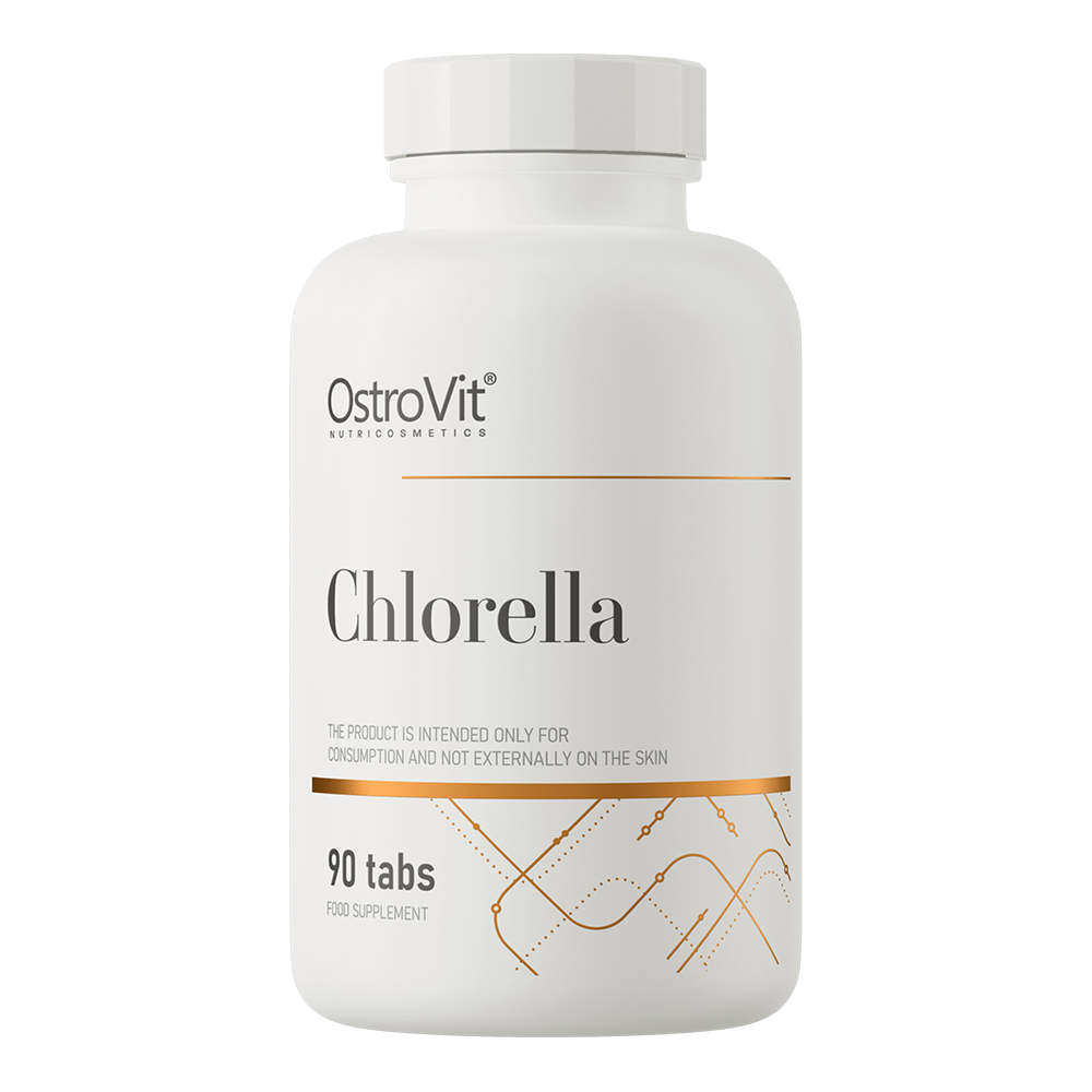 Chlorella – 90 tabletten, 1000 mg per portie | OstroVit
