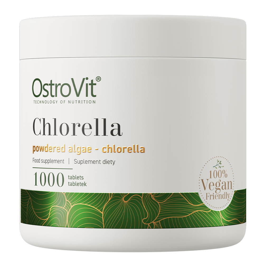 Chlorella | 1000 Tabletten | 250 Porties | OstroVit
