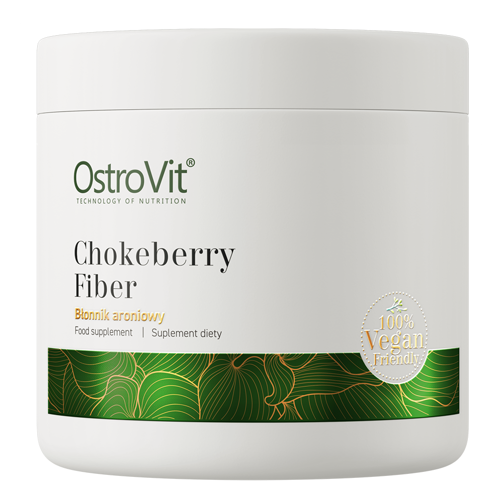 Chokeberry Fiber | Appelbes | Vezel | Vegan | 200 g | 40 Porties | OstroVit