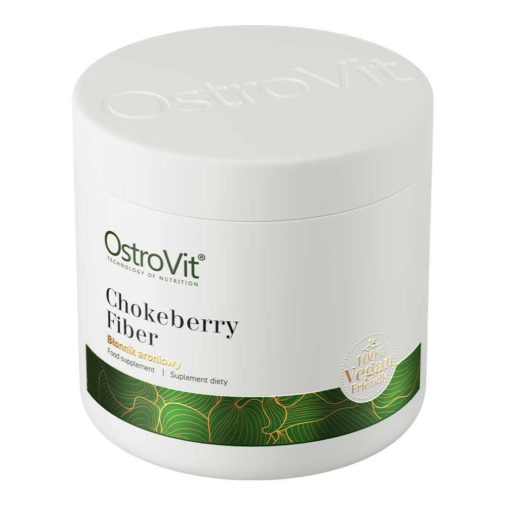 Chokeberry Fiber | Appelbes | Vezel | Vegan | 200 g | 40 Porties | OstroVit