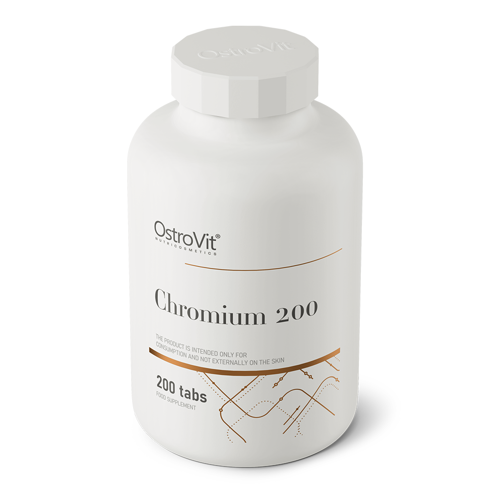 Chromium 200 µg – 200 vegan tabletten | OstroVit