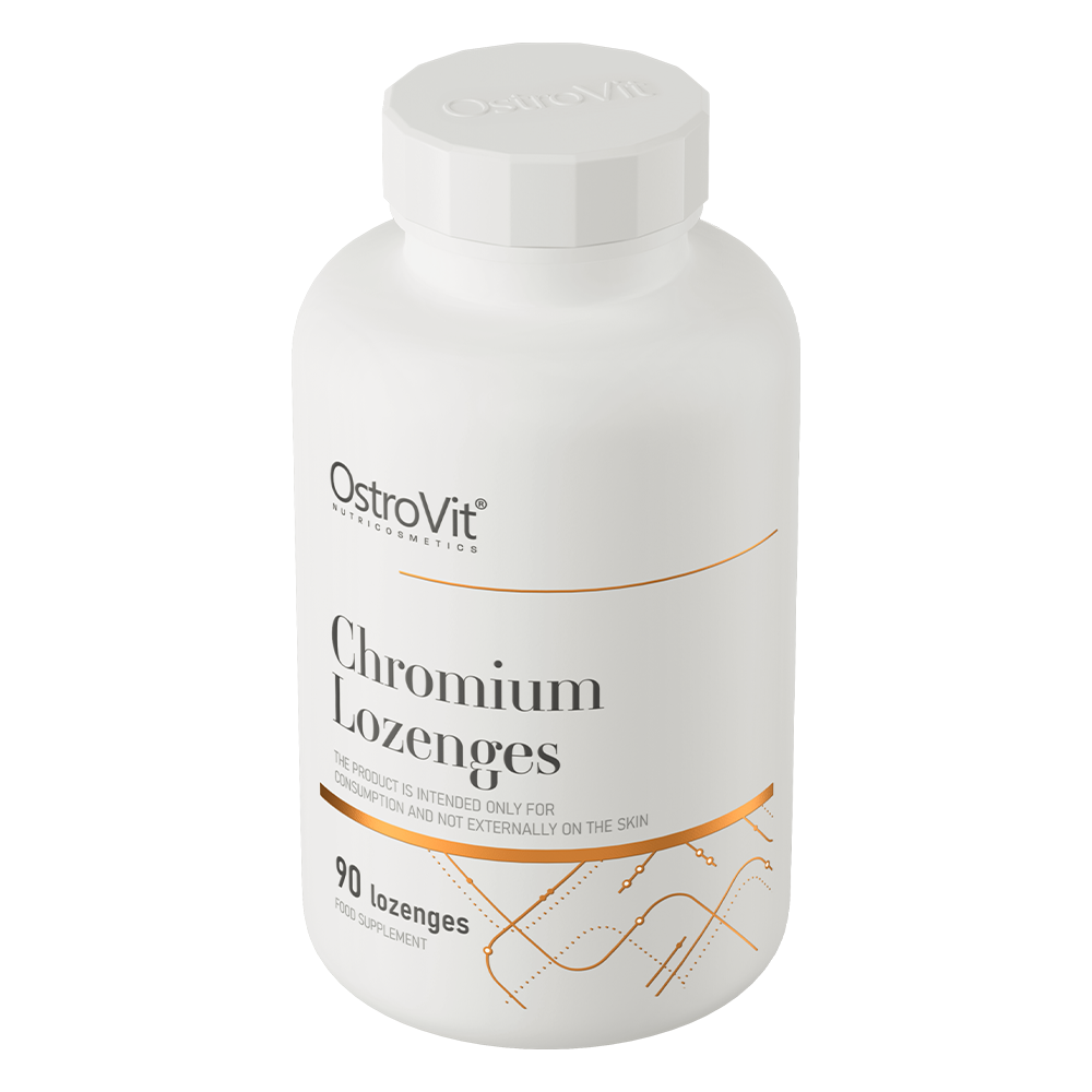 Chromium Lozenges – 90 zuigtabletten, 200 µg chroom | OstroVit