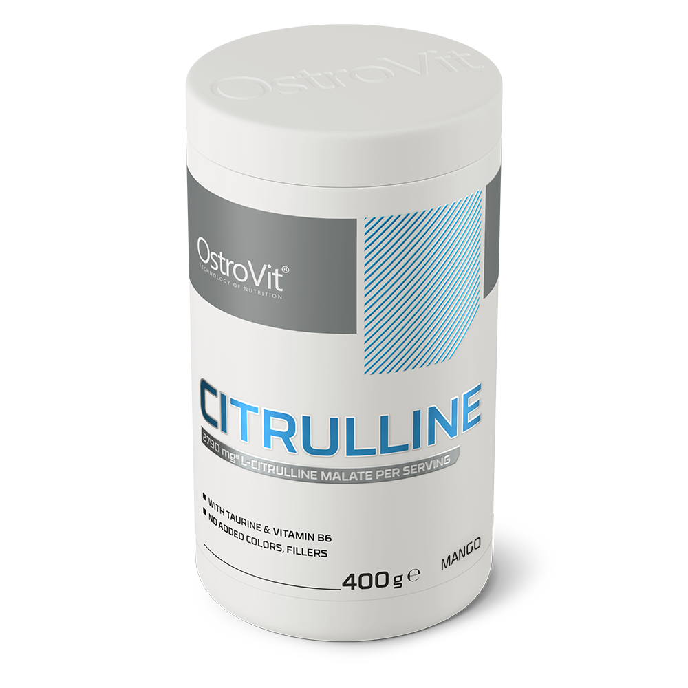 Citrulline – 400 g Mango, 2 790 mg citrulline‑malaat | OstroVit