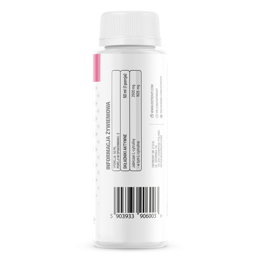Citrulline | Shot | 20x 100 ml | Cranberry | OstroVit