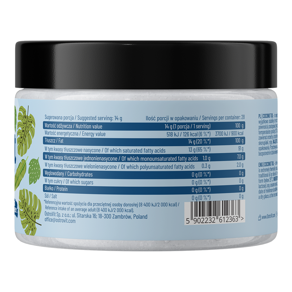 Kokosolie | 400 g | OstroVit