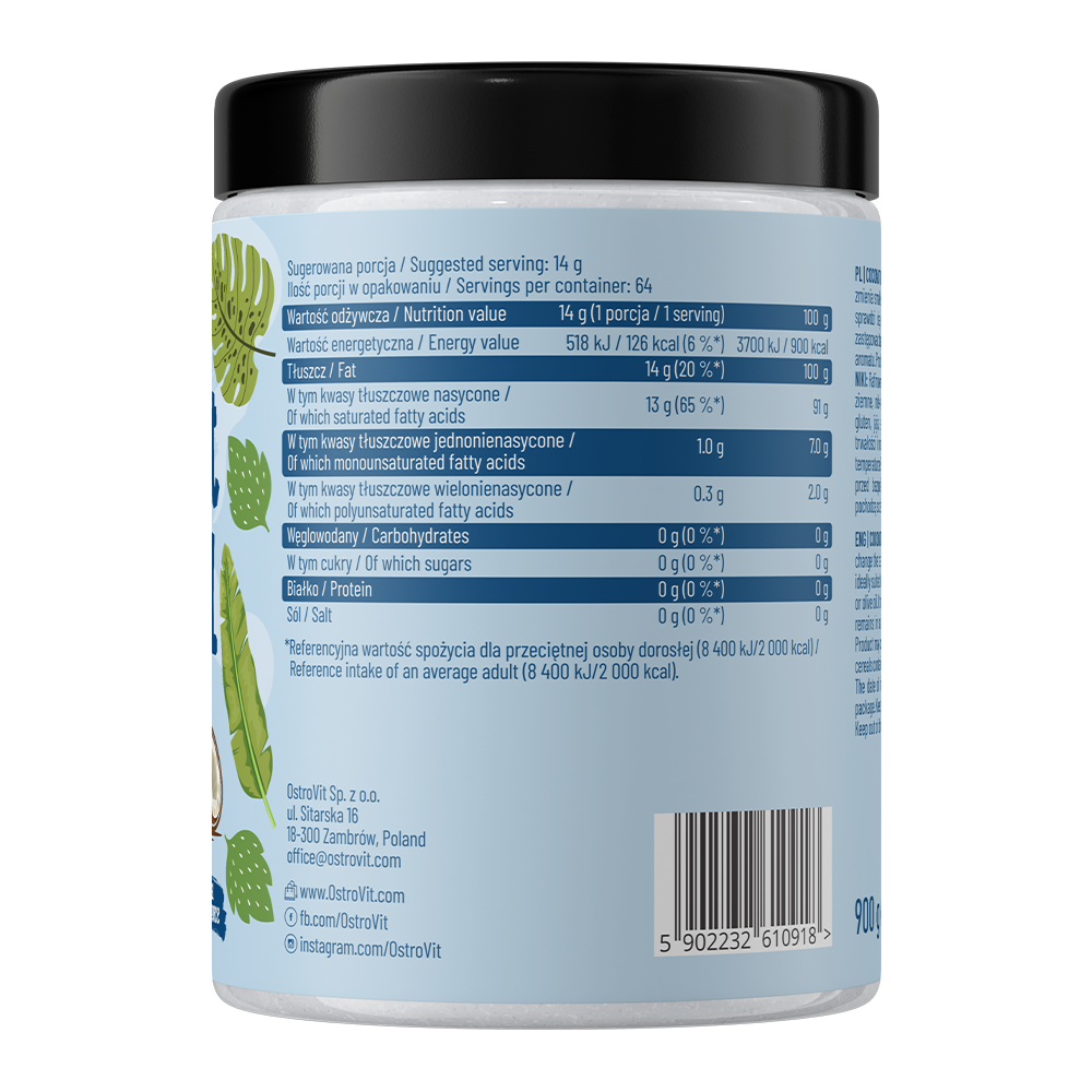 Kokosolie | 900 g | OstroVit