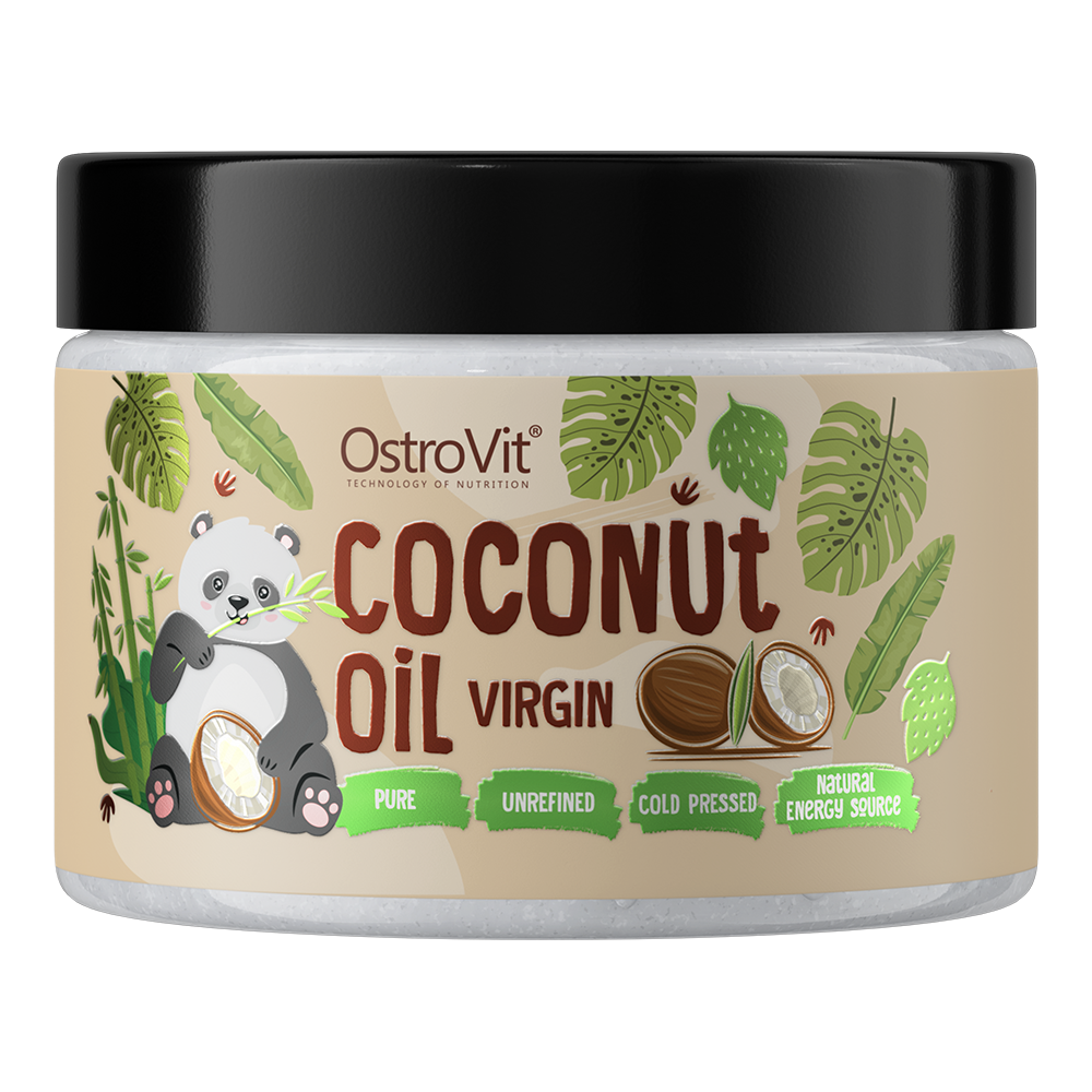 Coconut Oil Virgin 400 g – 100% ongeraffineerde kokosolie | OstroVit