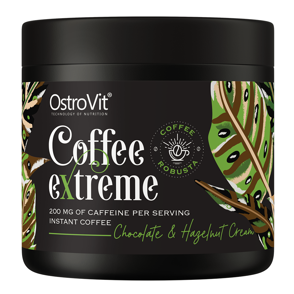 Koffie | Extreme | Caffeine | 150 g | Chocolade-Hazelnootcrème | OstroVit