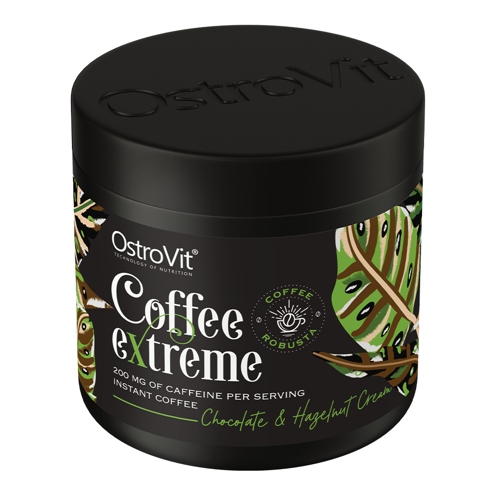 Koffie | Extreme | Caffeine | 150 g | Chocolade-Hazelnootcrème | OstroVit