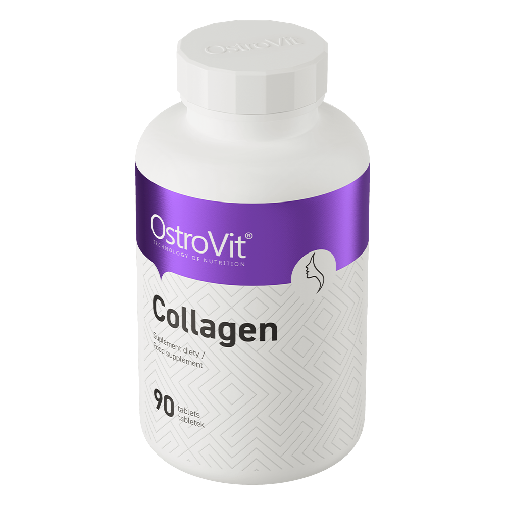 Collagen – 90 tabletten, 3000 mg rundercollageen per portie | OstroVit