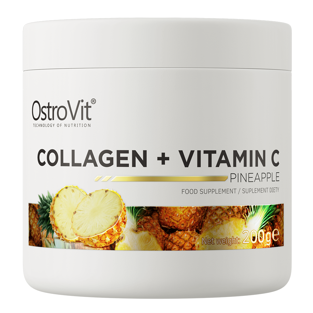 Collageen | Vitamine C | 200 g | Ananas | OstroVit